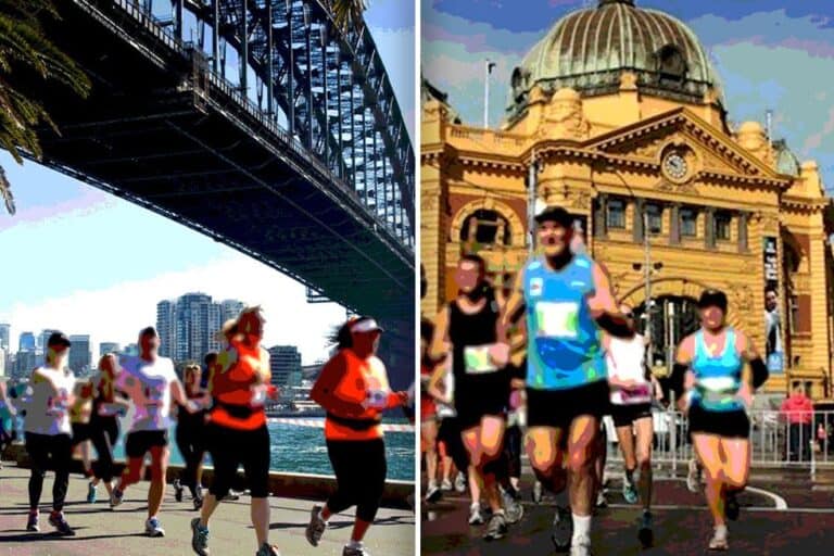 Australia's major marathons calendar 2024 Where and when
