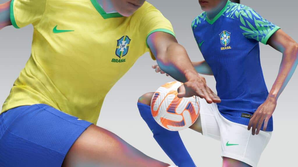Nike Brazil women's world cup kits