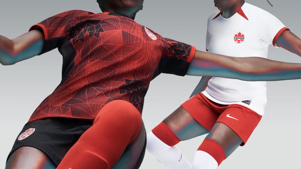 Nike Canada women's world cup kits