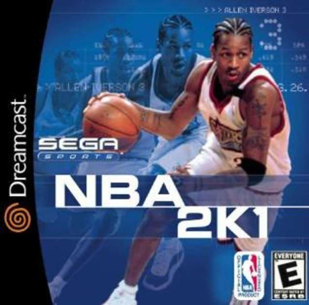 NBA 2K covers - 2K1 Iverson