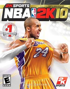 NBA 2K covers - 2k10 Bryant