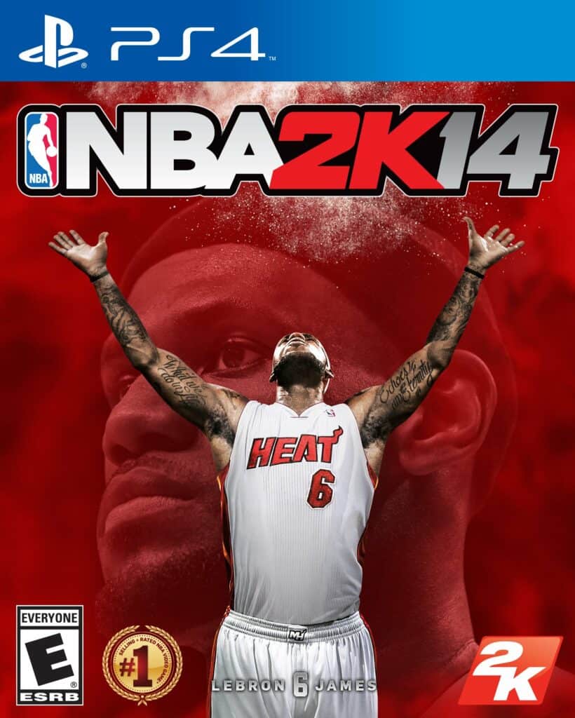 NBA 2K covers - 2k14 James