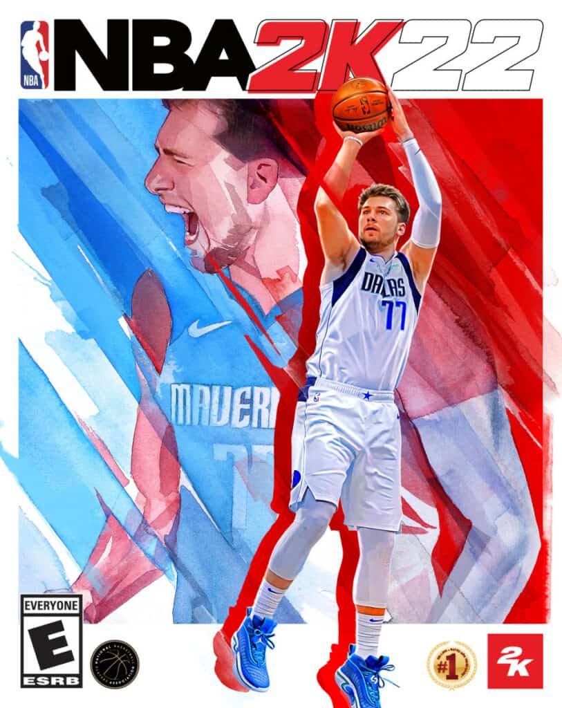 NBA 2K covers - 2k22 Doncic