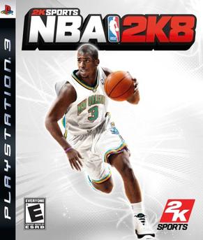 NBA 2K cover - 2k8 Paul