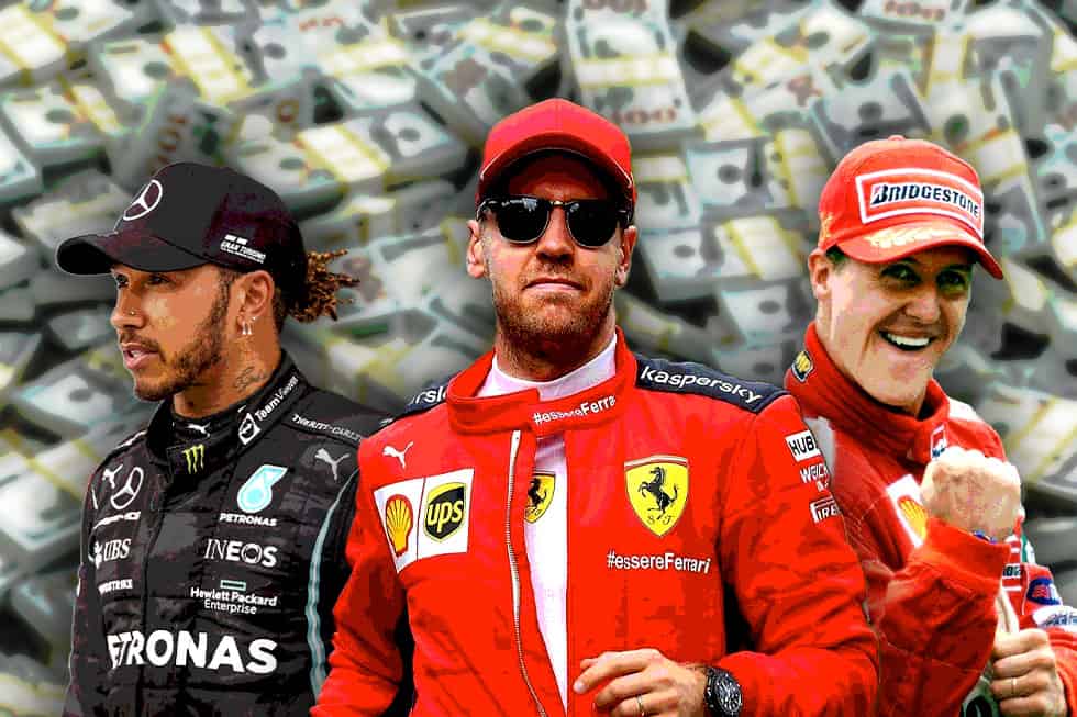 These are the 10 highest paid Formula 1 drivers of all time