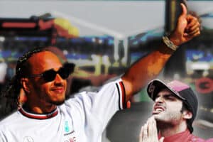 Lewis Hamilton, Carlos Sainz, Ferrari