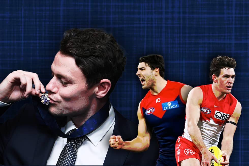 The top 10 Brownlow Medal contenders in the AFL for 2024